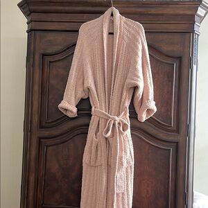 Pottery Barn Blush Pink Bathrobe